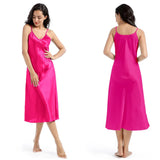 MID-LENGTH SLIM V-NECK SUSPENDER PAJAMAS