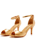 7 CM FISHMOUTH HIGH-HEELED SANDALS