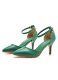 7 CM THIN-HEELED POINTED SANDALS