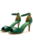 7 CM FISHMOUTH HIGH-HEELED SANDALS