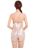 SOLID COLOR SMOOTH ICE SILK PAJAMAS