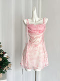 Ribbons Dreamy Soft Pink Dress