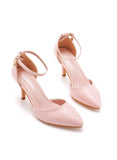 7 CM THIN-HEELED POINTED SANDALS