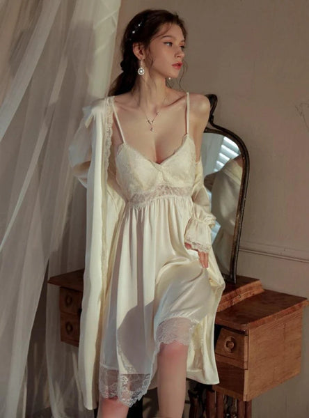 SEXY PAJAMAS MESH LOOSE SLING PAJAMAS