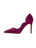 THIN HIGH HEEL SUEDE POINTED SHOES