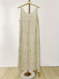Intricate Patterns Crochet Sumemr Lace Dress