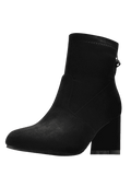 Pretty Block Heel Pointed Toe Ankle Boots