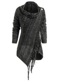 Stunning Fringed Knitted Cardigan