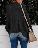 autumn and winter plus size new rope thick needle cardigan coat sweater women