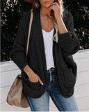 autumn and winter plus size new rope thick needle cardigan coat sweater women