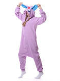 CUTE PURPLE SPIRIT ONESIE PAJAMA ANIMAL COSTUMES