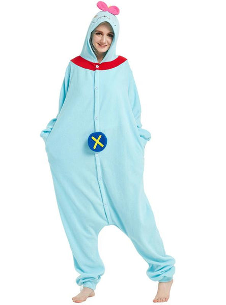 WOMEN ADULT ONESIE SCRUMP PAJAMA LILO UGLY PUPPET