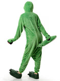 GREEN CARTOON CONJOINED NIGHTGOWN GREEN SNAKE ANIMAL