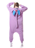 CUTE PURPLE SPIRIT ONESIE PAJAMA ANIMAL COSTUMES