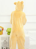 YELLOW EASILYBEAR COSTUME PAJAMAS SLEEPWEAR ONESIE