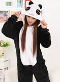 BLACK CARTOON PAJAMA PANDA FOR MALE AND FEMALE LOVERS