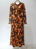 Long Sleeve Vintage Holiday Party Dress