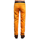 Slim Denim Straight Leg Mid-Waist Jean for Men Casual Business Thicken Cotton