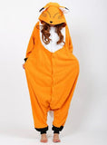 ORANGE FOX ANIMAL COSPLAY PAJAMAS ONESIE WOMEN SLEEPWEAR