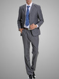 Formal Men's Business Suit with Single Breasted