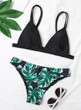 High Cut Leaf Bikini
