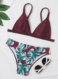 High Cut Leaf Bikini