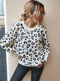 WOMEN'S VINTER LEOPARD SWEATER