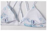 Sexy Print Wrap String Bikini