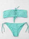 Lace Up New Bikini Set