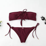 Lace Up New Bikini Set