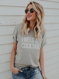 Gorgeous Round-neck Short Sleeves T-shirts Tops