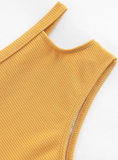 Yellow Padding Bikini Set
