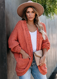 autumn and winter plus size new rope thick needle cardigan coat sweater women