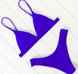 Women Push-Up Padded Bra Beach Bikini Set Swimsuit