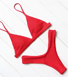 Women Push-Up Padded Bra Beach Bikini Set Swimsuit