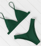 Women Push-Up Padded Bra Beach Bikini Set Swimsuit