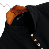 Mens Pathani Kurta Pajama Indian Long T-shirts Cotton Ethnic Suit