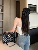 Chic Cream Asymmetrical Top