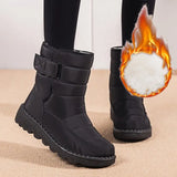 Footwear Round Toe Waterproof Outdoor Snow Boots