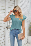 SOLID COLOR SHORT-SLEEVED T-SHIRT