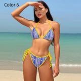 SEXY OPEN-BACK THREE-POINT BIKINI