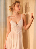 FASHION SEXY GAUZE LACE PAJAMAS SUSPENDER DRESS