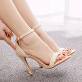 PEARL STILETTO BRIDAL SANDALS