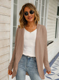 Women Cardigan Irregular Sweater Coat