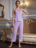 FASHION SUMMER SEXY SLING TWO PIECE SUIT