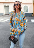 WOMEN PRINTED LONG-SLEEVED SHIRT