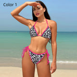 SEXY OPEN-BACK THREE-POINT BIKINI