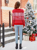 FASHION WOMEN CASUAL ROUND NECK CHRISTMAS SWEATER