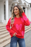 Women Loose Bow Pullover Sweater