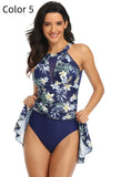 SEXY LARGE SIZE PRINT BIKINI SUIT